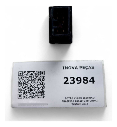 Botao Vidro Eletrico Traseiro Direito Hyundai Tucson 2011 - Imagem 2