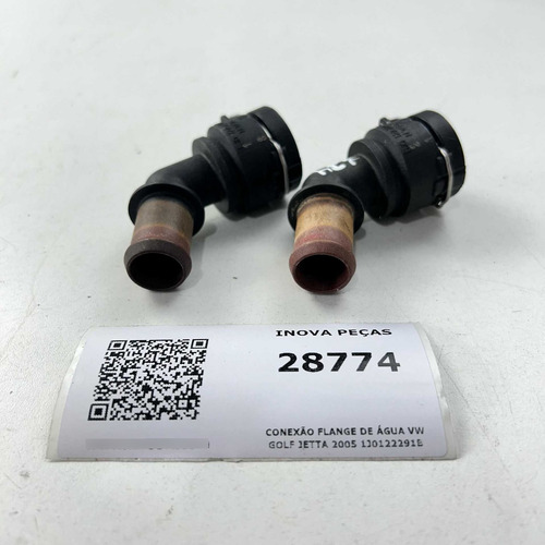 Unidade Conexão Flange De Água Vw Golf Jetta 2005 1j0122291b - Imagem 2