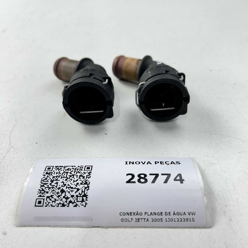 Unidade Conexão Flange De Água Vw Golf Jetta 2005 1j0122291b - Imagem 3