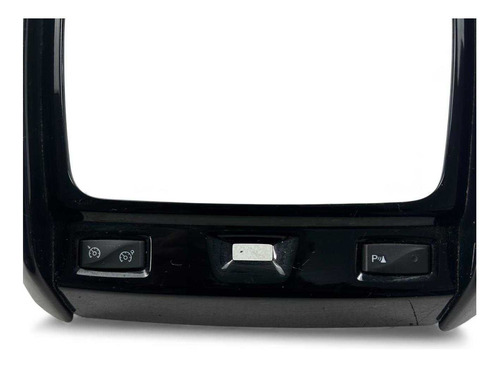 Painel Central C/ Difusor Renault Oroch 2017 Preto - Imagem 4