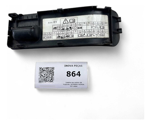 Tampa Da Caixa De Fusivel Interna Honda Fit 2004 - Imagem 2