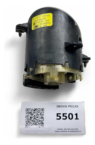 Farol De Milha Direito Freelander 030562012 Água - Imagem 3