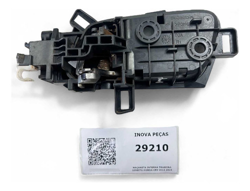 Maçaneta Interna Traseira Direito Honda Crv 2012 2015 Branco Dianteira/traseira - Imagem 2