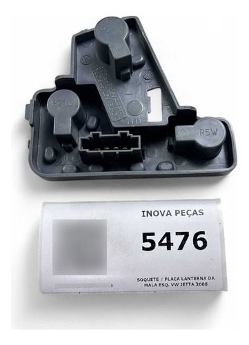 Soquete Placa Lanterna Da Mala Esquerda Vw Jetta 2008 - Imagem 2