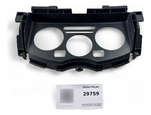 Moldura Comando Ar Nissan Livina 2009 2014 27570az60a
