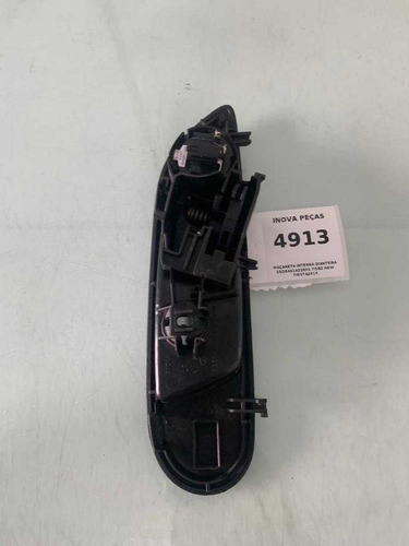 Maçaneta Interna Dianteira Esq8a61a22601 Ford New Fiesta2015 Preto Dianteira/traseira - Imagem 2