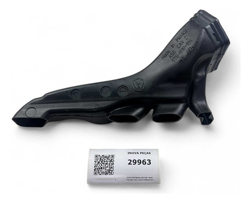 Duto Entrada Ar Vw Taos Tiguan 2022 2024 5tb819151 Branco