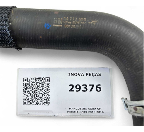 Mangueira Agua Gm Prisma Onix 2013 2016 - Imagem 2