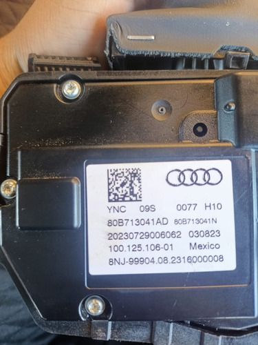 Alavanca Trambulador Audi Q5 2020 Preto Original 80b713041ad - Imagem 7