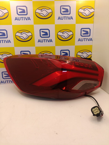 Lanterna Traseira Esquerda Canto Onix 2020 2024 Original Esquerdo/motorista Vermelho - Imagem 2