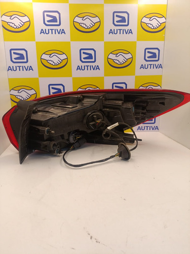 Lanterna Traseira Esquerda Canto Onix 2020 2024 Original Esquerdo/motorista Vermelho - Imagem 3