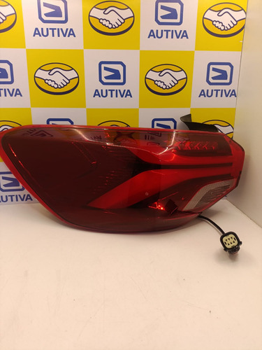 Lanterna Traseira Esquerda Canto Onix 2020 2024 Original Esquerdo/motorista Vermelho - Imagem 4