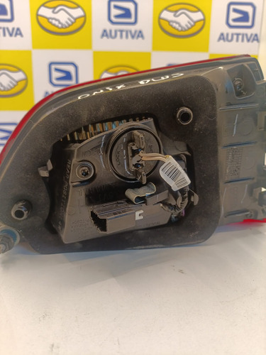 Lanterna Traseira Direita Led Tampa Onix Plus 2020/2024 Direito/passageiro Vermelho - Imagem 5