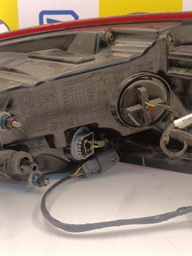 Lanterna Traseira Esquerda Canto Onix 2020 2024 Original Esquerdo/motorista Vermelho - Imagem 6