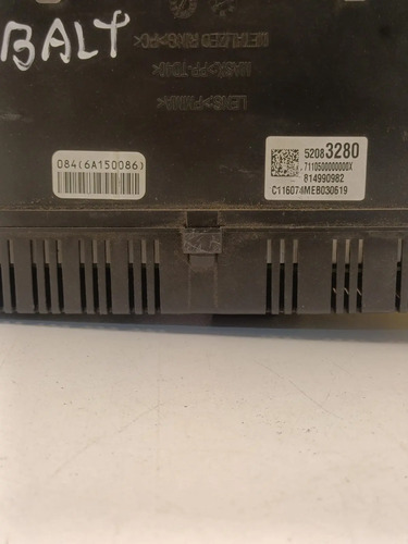 Painel Instrumentos Cobalt Spin Tracker 52083280 814990982 Preto - Imagem 4