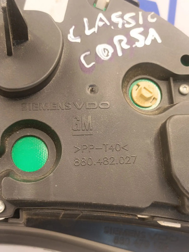 Painel Instrumentos Corsa Classic 2009 2012 880482027 Preto - Imagem 6