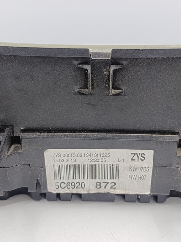 Painel De Instrumentos Jetta Tsi 2011 2015 5c6920872 Preto - Imagem 6