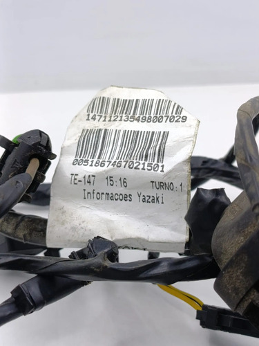 Chicote Porta Tras Esq Fiat Grand Siena 2015 00518674820 - Imagem 4