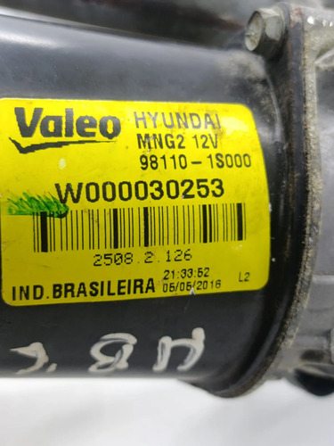 Motor Limpador Parabrisa Hb20 2013 A 2019 Original - Imagem 5