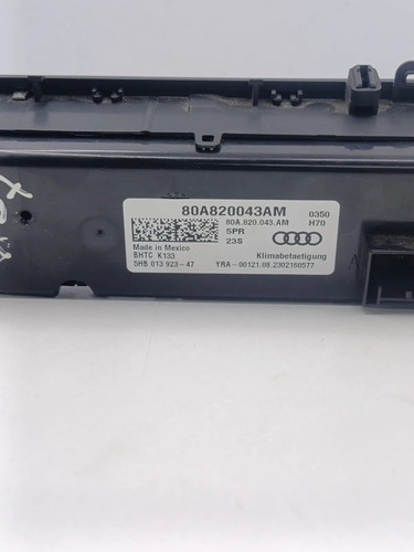 Comando Ar Digital Audi Q5 2017 A 2023 80a820043am Original - Imagem 4