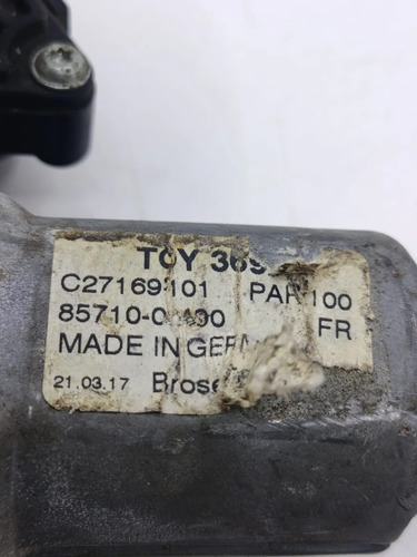 Máquina Vidro Corolla Dianteira Dir 8570102010 Original - Imagem 7