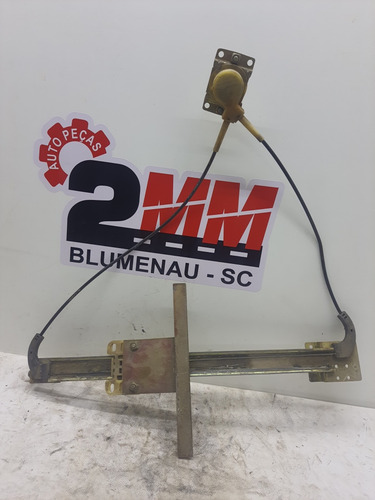 Maquina De Vidro Manual Parati Quadrada 94 Dianteira Esquerd - Imagem 2