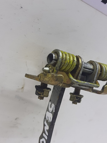 Limitador De Porta Traseira Direita Renault Scenic 2004 Cx31 Dianteira Direito Dourado - Imagem 3