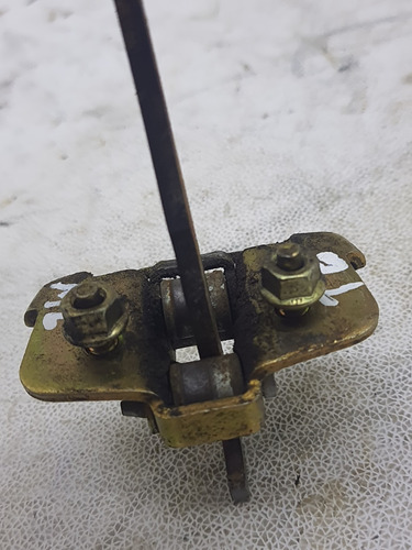 Limitador De Porta Traseira Esquerda Renault Scenic 2004 Traseira Esquerdo Dourado - Imagem 4