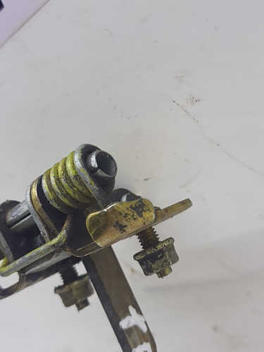 Limitador De Porta Traseira Direita Renault Scenic 2004 Cx31 Dianteira Direito Dourado - Imagem 4