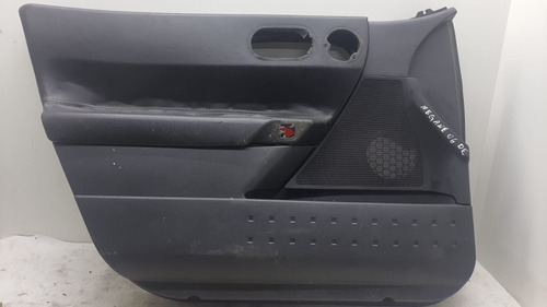 Forro De Porta Dianteira Esquerda Renault Megane 2006 