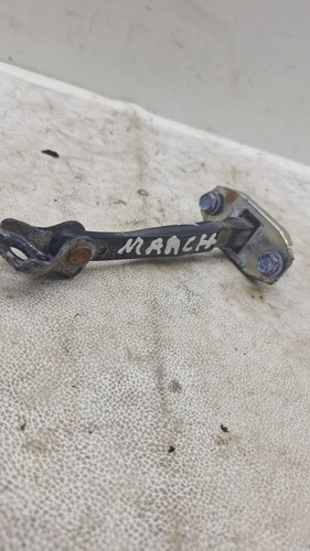 Limitador Porta Nissan March 2013 Traseiro Esq Cx31 Traseira Esquerdo Cinza - Imagem 7