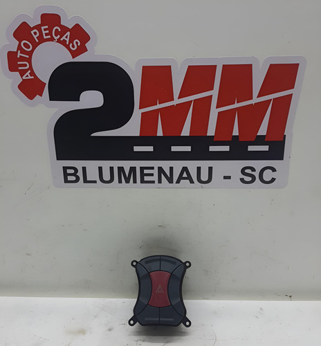 Botão Pisca Alerta Fiat Doblo 2003 Te798870 Cx31 Cinza-escuro