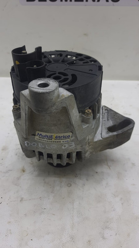 Alternador Fiat Doblo 2003 1.3 75ah S/ar Condicionado - Imagem 2