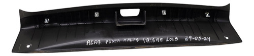 Acabamento Soleira Porta Malas Gm Prisma 2015 247 Preto - Imagem 4
