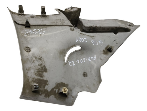 Suporte Bagagito Tampão Lado Direito Peugeot 206 2001 428 Cinza - Imagem 5