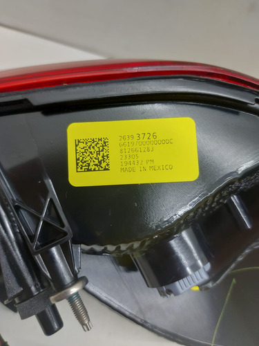 Lanterna Traseira Direita Onix Plus 2020 A 2024 Sem Led Direito/passageiro Vermelho - Imagem 9