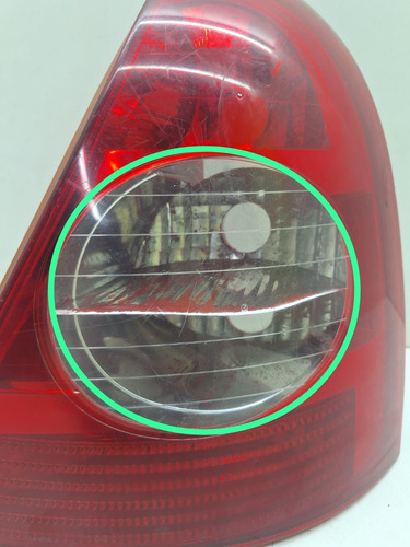 Lanterna Traseira Dir Clio 2004 A 2012 C/detalhe Direito/passageiro Vermelho - Imagem 7