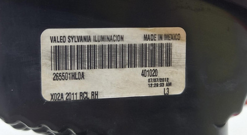 Lanterna Traseir Direita Nissan March 2011 A 2015 Direito/passageiro Vermelho - Imagem 8