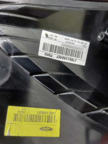 Lanterna Traseira Ford Ka Hatch 2015 A 2021 Direita Original Direito/passageiro Vermelho - Imagem 7