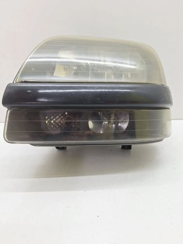 Farol Lado Esquerdo Fiat Doblo Máscara Negra 2002 A 2009 Esquerdo/motorista - Imagem 2