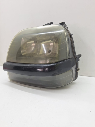 Farol Lado Esquerdo Fiat Doblo Máscara Negra 2002 A 2009 Esquerdo/motorista - Imagem 3