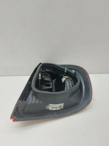 Lente Traseira Esquerda Clio Sedan 2006 A 2012 Vermelho - Imagem 8