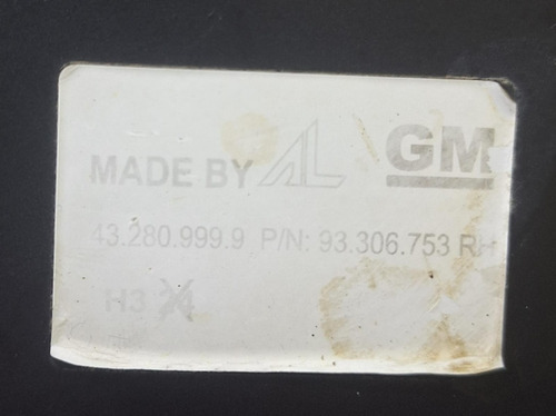 Farol Milha Lado Direito Gm Vectra Agile Montana 2006 2010 Prateado - Imagem 8