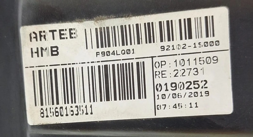 Farol Lado Direito Hyundai Hb20 2012 2019 Mascara Negra Deth Direito/passageiro - Imagem 8