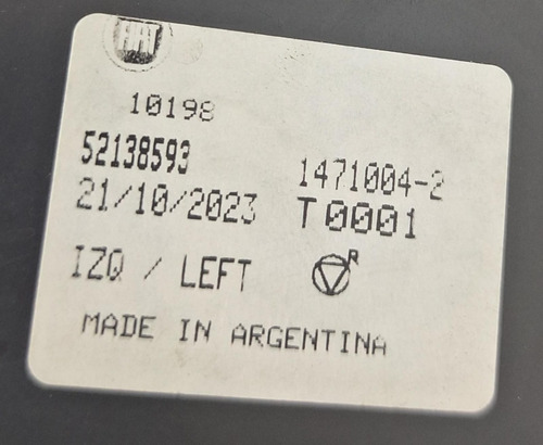 Farol Lado Esquerdo Fiat Argo Cronos  2016 2024 Sem Led Orig Esquerdo/motorista - Imagem 9