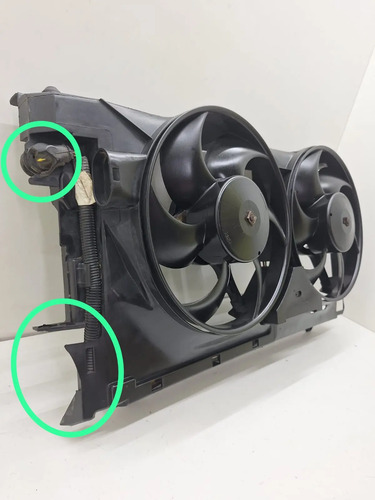 Defletor Com Ventoinha Citroen Xsara Picasso 1998 A 2002 1.8 - Imagem 9