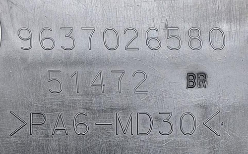 Capa Proteçao Correia Peugeot  307 2002 A 2010 1.6 16v Preto - Imagem 7