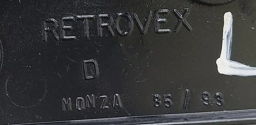 Retrovisor Manual Lado Direito Monza 1985 A 1993 - Imagem 6