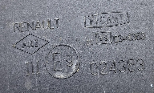 Retrovisor Manual Lado Direito Renault Logan 2007 A 2013 - Imagem 9