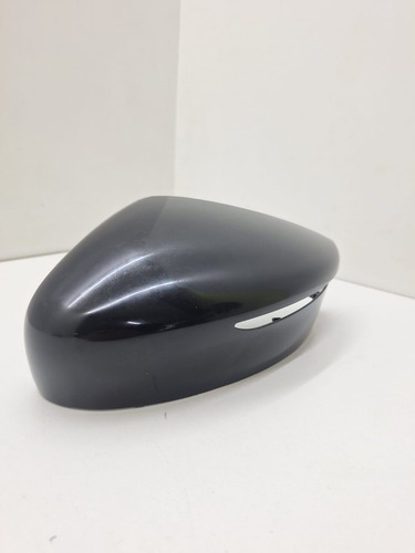 Capa Retrovisor Lado Esquerdo  Nissan Kicks 2017 A 2022 Preto - Imagem 2